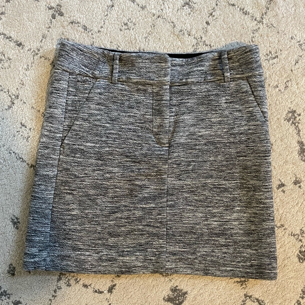Gray Loft Mini Skirt